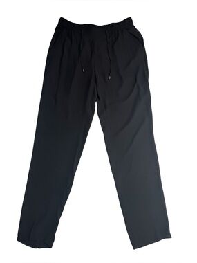 Eileen Fisher 100% Silk Ankle Pant with Draw String Waist Size Small